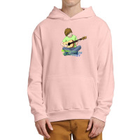 Born To Be Guitarist Urban Pullover Hoodie | Artistshot