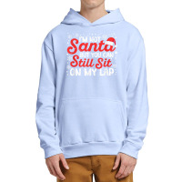 I'm Not Santa But You Can Still Sit On My Lap Christmas Pjs T Shirt Urban Pullover Hoodie | Artistshot