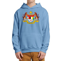 Coat Of Arms Of Malaysia Urban Pullover Hoodie | Artistshot