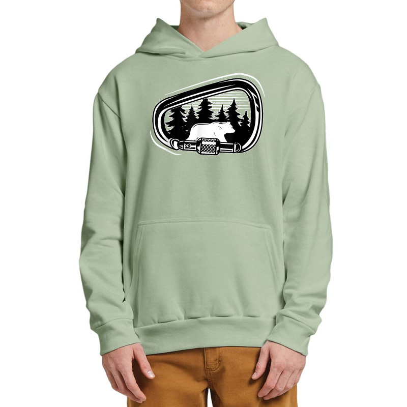 Carabiner Hook Bear I Camping Climbing Mountaineering Hiking Urban Pullover Hoodie | Artistshot