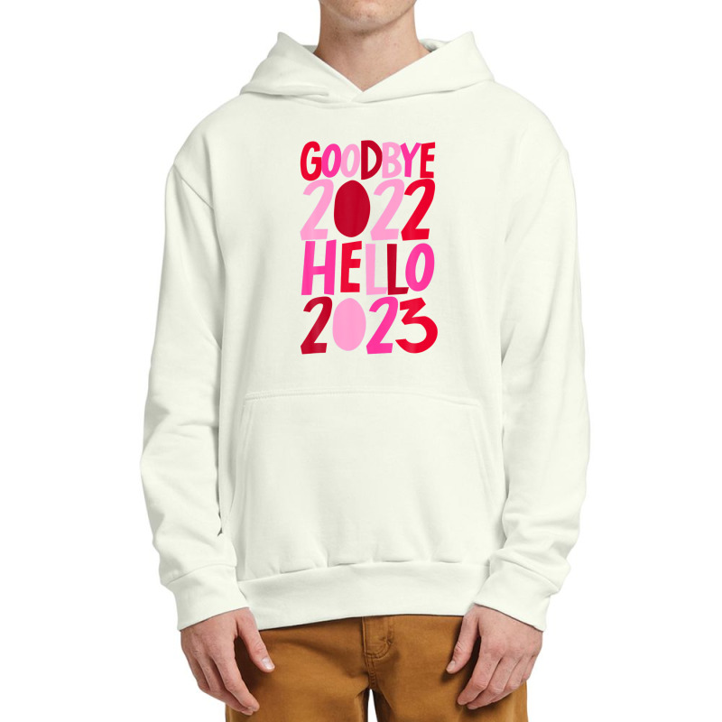 Goodbye 2022 Hello 2023 Happy New Year Pyjama Funny Urban Pullover Hoodie | Artistshot