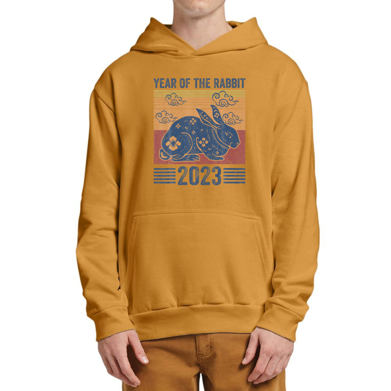 Chinese New Year 2023 Year Of The Rabbit Zodiac Lunar Urban Pullover Hoodie | Artistshot