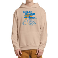 Mêlée Island (dark Variant) Urban Pullover Hoodie | Artistshot