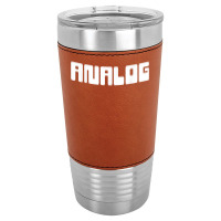 Analog Synthesizer Leatherette Tumbler | Artistshot