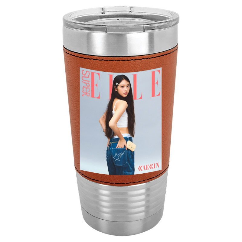 Newjeans Haerin X Elle Leatherette Tumbler | Artistshot