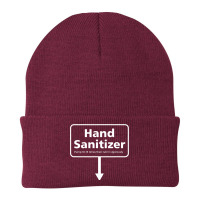 Mens Hand Sanitizer  Funny Adult Humour Christmas Gag Gift Beanie | Artistshot