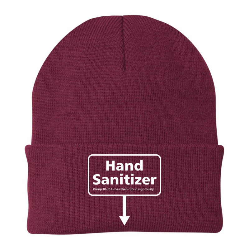 Mens Hand Sanitizer  Funny Adult Humour Christmas Gag Gift Beanie by badieu97 | Artistshot