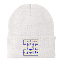 Classic Arcade Computer Game Of The 80s V11 Classic Beanie | Artistshot