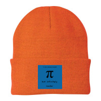 Pi Irregular Number Infinitely Blue - Pi Day Quotes Beanie | Artistshot