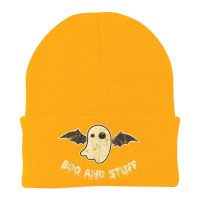 Boo And Stuff Ghost Vampire Bat Wings Halloween Beanie | Artistshot