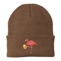 Beer Drinking Flamingo Drinker Wading Bird Oktoberfest Gift Sweatshirt Beanie | Artistshot