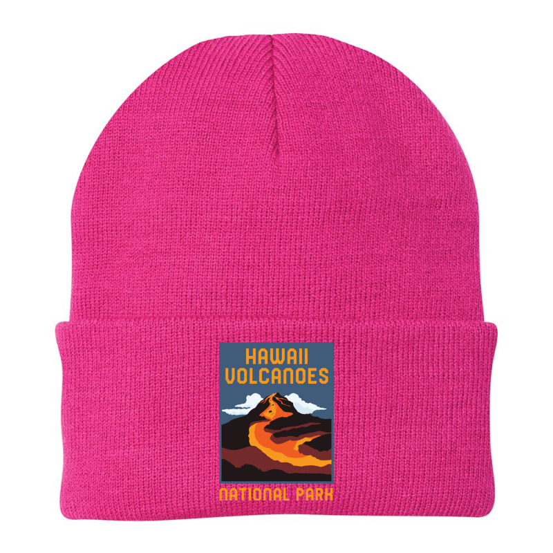 Hawaii Volcanoes National Park Big Island Retro Graphic Pullover Hoodi Beanie by cm-arts | Artistshot