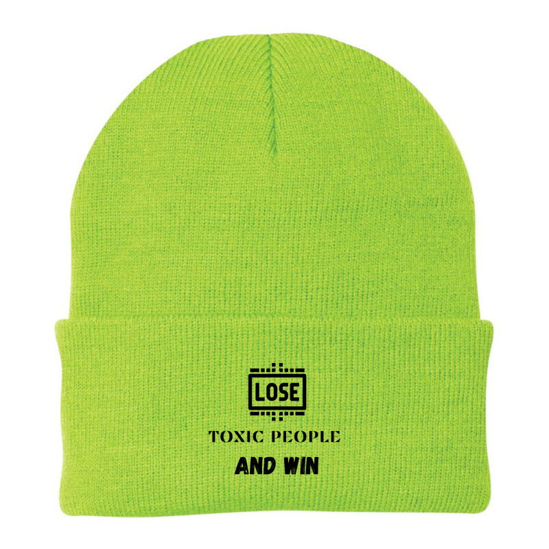 Losing Toxic People Is A Win            (6) Beanie by cm-arts | Artistshot