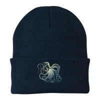 Octopus Cool Vintage Marine Biologist Ocean Sea Life 3 Beanie | Artistshot