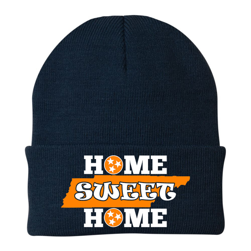 Home Sweet Home Tennessee  Orange State Flag White Tee Beanie by Marybeth890 | Artistshot