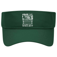 Mathematics Parallels Visor Hat | Artistshot