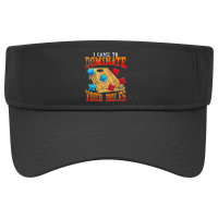 Cornhole I Came To Dominate Your Holes Bean Bag Toss Game Visor Hat | Artistshot