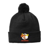 Funny Men Cartoons Rocky Men Women Pom Pom Beanie | Artistshot