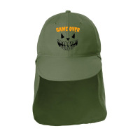 Game Over Sun Shade Cap | Artistshot