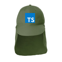 Typescript Sun Shade Cap | Artistshot