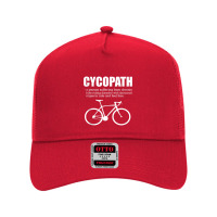 Funny Cycopath Gift For Bicycle Cyclist Cycling Tank Top Mesh Back Trucker Hat | Artistshot