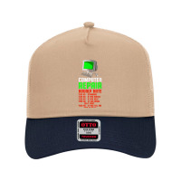 Computer Repair Hourly Rate Computer Repair Computer Techs T Shirt Mesh Back Trucker Hat | Artistshot