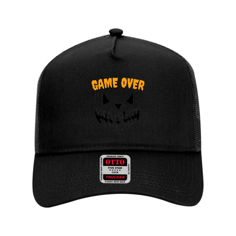 Game Over Mesh Back Trucker Hat by PamelaAnnHarris | Artistshot