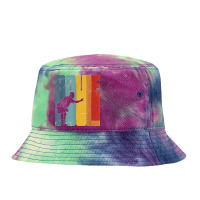 Boule Player Retro Petanque Tie Dyed Bucket Hat | Artistshot