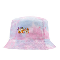 Halloween 2022 Spooky Season Pumpkin Iced Latte Coffee Tie Dyed Bucket Hat | Artistshot