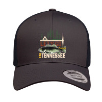 Fishing Camping Fishing In Tennessee Nature Tennessee Fishing Retro Trucker Cap | Artistshot