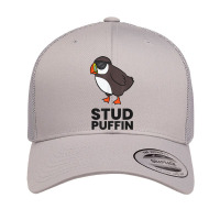 Stud Puffin Seabird Stuf Muffin Iceland Puffin Bird T Shirt Retro Trucker Cap | Artistshot