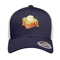 Brick Toast Bread Lover T  Shirt Honey Bread Brick Toast Topped With K Retro Trucker Cap | Artistshot