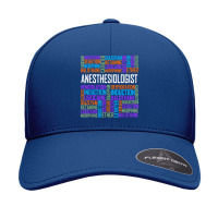 Anesthesiologist Words Gift Anesthesia Doctor Gifts T Shirt Seamless Cap | Artistshot