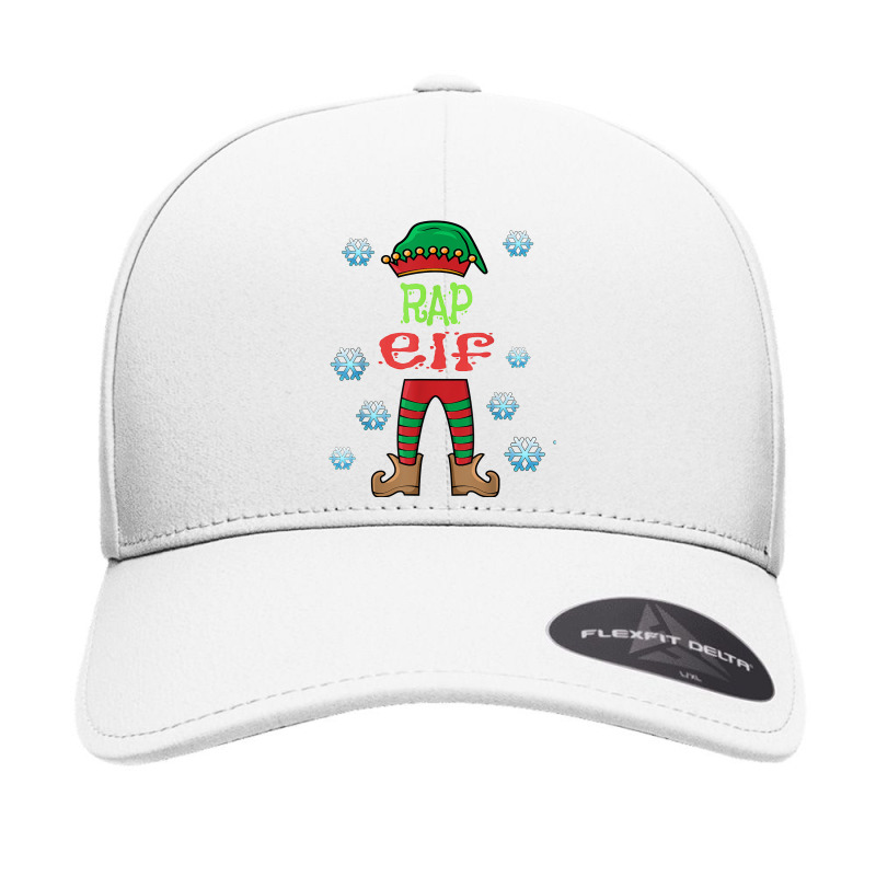 Funny Rap Lazy Christmas Costume   Rap Elf T Shirt Seamless Cap | Artistshot