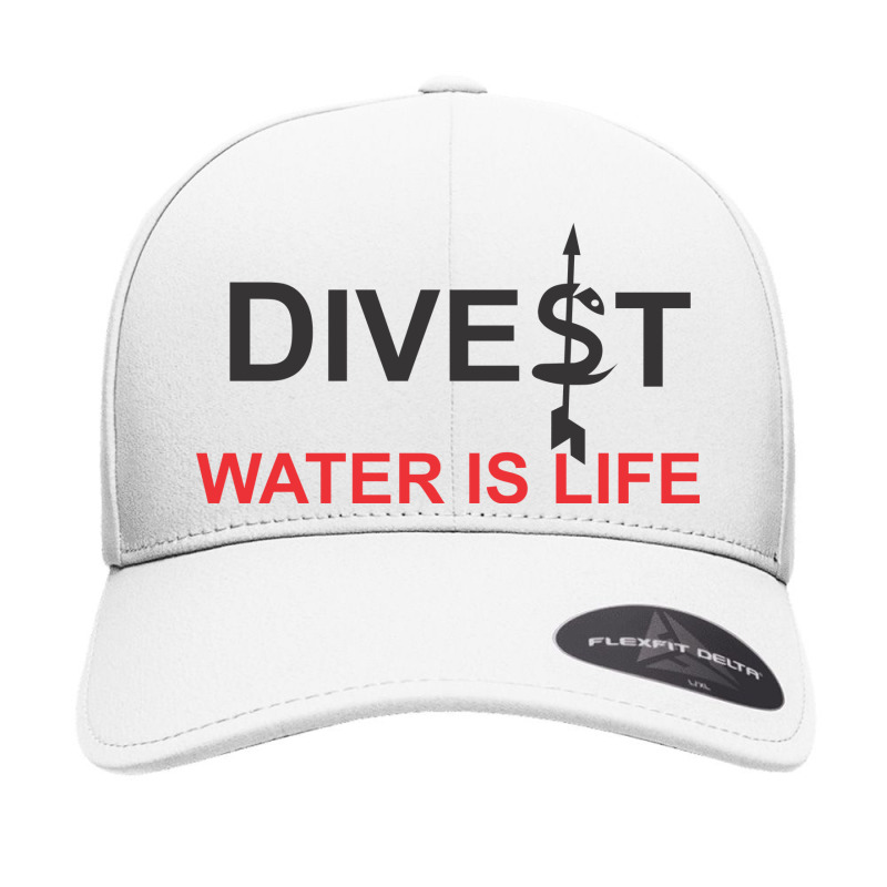 Divest Water Is Life [tw] Seamless Cap by milkisunato | Artistshot