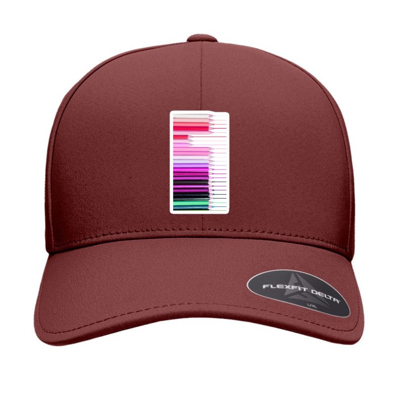 Elegant Pink White And Black Modern Geometric 17464414 Seamless Cap by Sri66 | Artistshot