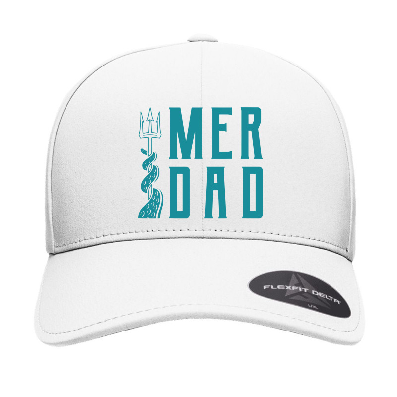 Mens Merdad Trident Mermaid Dad Seamless Cap | Artistshot