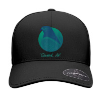 Seward Ak Osprey Sea Green Raptor Ocean Bird T Shirt Seamless Cap | Artistshot