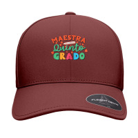 Womens Maestra 5 Quinto Grado Bilingual Teacher Maestra Bilingue T Shi Seamless Cap | Artistshot