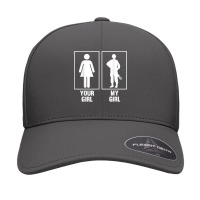 Your Girl My Girl Proud Soldier Officer Military T Shirt Seamless Cap | Artistshot