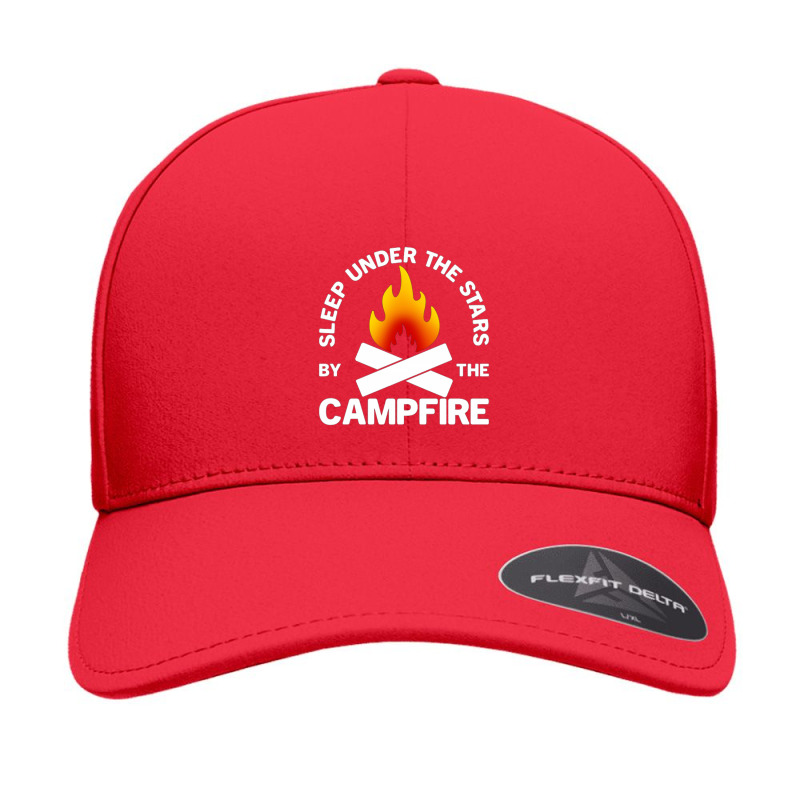 Under The Stars By The Campfire Seamless Cap by SBuyArt | Artistshot