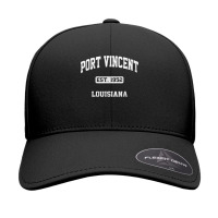 Port Vincent Louisiana La Vintage State Athletic Style T Shirt Seamless Cap | Artistshot