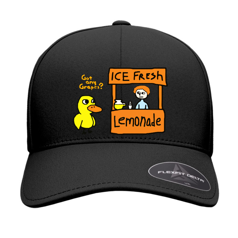 Duck At The Lemonade Stand Seamless Cap by Zenith | Artistshot