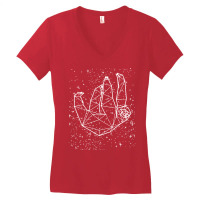 Sloth T  Shirt Sloth Zodiac Symbol Astrological Sign Horoscope T  Shir Women's V-neck T-shirt | Artistshot