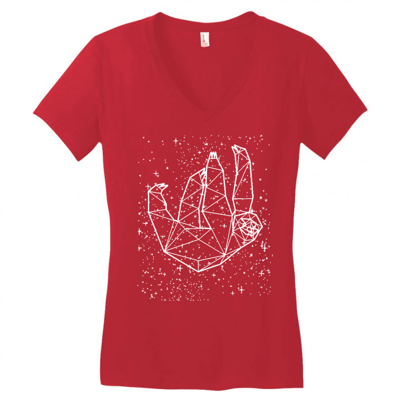 Sloth T  Shirt Sloth Zodiac Symbol Astrological Sign Horoscope T  Shir Women's V-Neck T-Shirt by oritchie954 | Artistshot