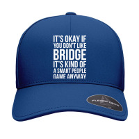 Funny Smart People Bridge Card Game Love Playing Bridge Gift T Shirt Seamless Cap | Artistshot