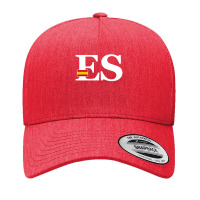 Spain Flag And Country Initials Yupoong Trucker Cap | Artistshot