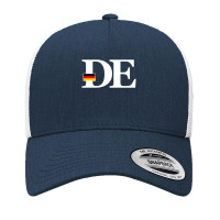 Germany Flag And Country Initials Yupoong Trucker Cap | Artistshot