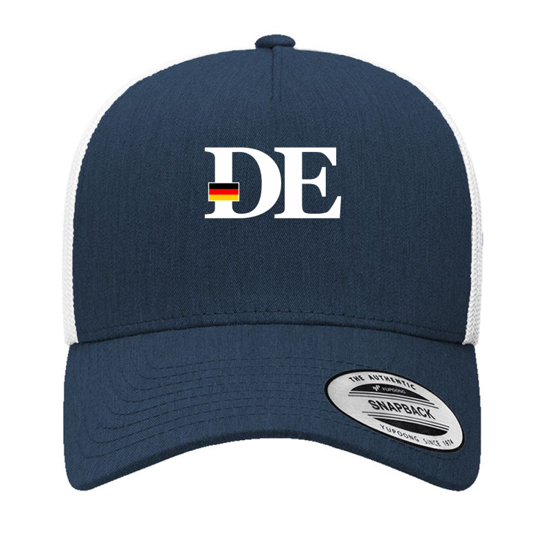 Germany Flag And Country Initials Yupoong Trucker Cap by cidolopez | Artistshot