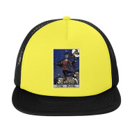 The Fool Tarot Card Halloween Jester Pagan Gothic Foam Snapback Hat | Artistshot